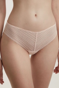 Chiloți slip damă cu talie mijlocie din dantelă, Conte Vintage RP3116