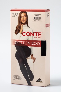 Ciorap gros de bumbac cu 3D Lycra, Cotton 200 Den - Img 4