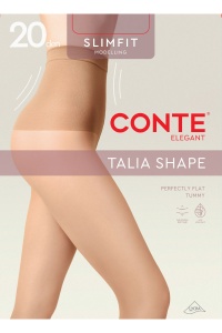 Ciorapi cu centură înaltă pentru modelarea taliei, Conte SlimFit 20 Den (Ambalaj nou) - Img 11
