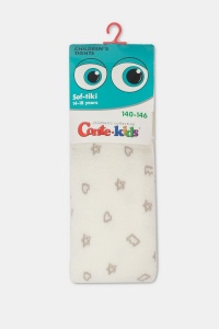 Ciorapi flaușați penrtu copii, din bumbac, cu modele, Conte Kids Sof-Tiki 653 - Img 13