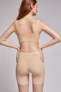 Pantaloni modelatori din microfibră cu talie inalta, Gisela 1/0213 - Img 4