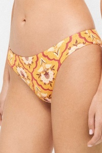 Slip de baie reversibil cu model floral, Gisela 2-30394 print lateral