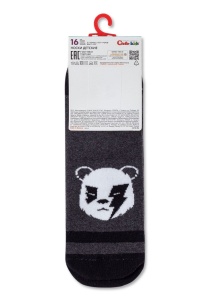 Șosete copii flaușate cu model "Bear Error", Conte Kids Sof-Tiki 597 - Img 6
