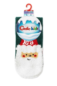 Șosete haioase pentru copii, motive Crăciun, cu model ”Enjoy Xmas”, Conte Kids 522 - Img 4