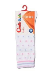 Șosete lungi 3/4 copii cu buline, Tip-Top 035 - Img 2