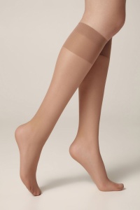 Șosete modelatoare, lungi 3/4, Lycra, Conte Active 40 Den