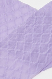Șosete poliamidă cu model romburi mari, Conte Fantasy 21C-145CP violet textura