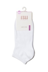 Șosete scurte (anklets) damă bumbac, Esli Classic 000 - Img 6