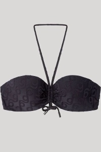 Sutien baie tip bandeau, detașabil, material jacquard, Gisela 2/30190 - Img 5