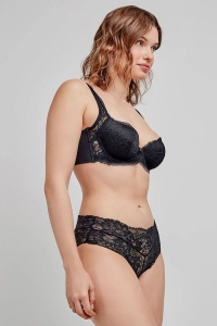 Sutien minimizer, cu arcuri și burete, din dantelă, Gisela 2/10119 - Img 5