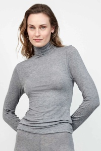 Bluză termică cu guler înalt și mâineci lungi, Gisela 1/10059