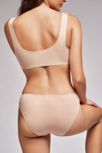 Chilot basic cu talie medie din bumbac organic EKO, Gisela 1/0224 - Img 4