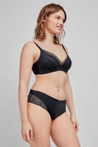 Chilot cu talie înaltă din dantelă extra subțire, Gisela 2/10115 - Img 5
