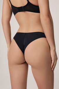 Chilot tanga damă cu talie medie din dantela, Conte Fleur De Lis TP6138 - Img 4