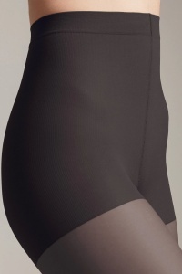 Ciorap modelator cu efect de masaj, Elegante Support 40 Den Nero talie