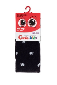 Ciorapi subțiri din bumbac cu model pisici, Conte Kids Tip-Top 567 - Img 8
