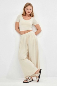 Pantaloni lungi în stil palazzo, Gisela 2/70021 - Img 2