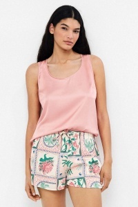 Pantaloni scurți pijama cu imprimeu floral, Gisela 2/20391