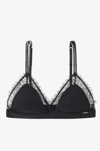 Set lenjerie, 2 piese, sutien bralette și tanga din dantelă, Gisela 2/10020. - Img 10