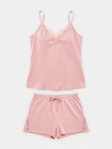 Set pijama scurtă cu dantelă, Gisela 2/20392 produs