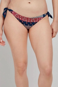 Slip de baie reversibil și reglabil, cu imprimeu etnic, Gisela 2/30222 - Img 3