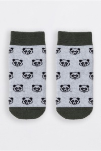 Șosete copii flaușate cu model Panda, Conte Kids Sof-Tiki 600 - Img 4