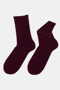 Șosete damă din bumbac fără elastic, Conte Elegant Comfort 000 - Img 12