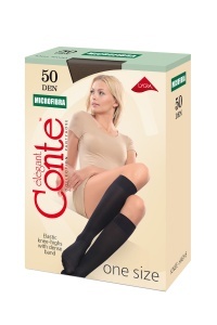 Șosete lungi 3/4 damă, Microfibra 50 Den - Img 16