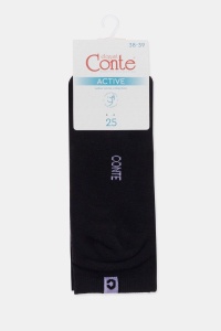 Șosete scurte cu talpa flaușată, Conte Elegant Active 571 - Img 10