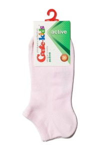 Șosete sport scurte (anclets) pentru copii, din bumbac, Conte Kids Active 484 - Img 8