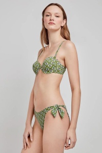 Sutien baie tip bandeau, cu imprimeu Paisley, Gisela 2/30202 - Img 2