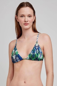 Sutien baie triunghiular fără arcuri, imprimeu tribal, Gisela 2/30228 - Img 3