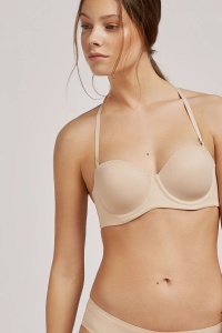 Sutien cu cupe detașabile și arcuri, material jacquard, Gisela 1/0357 (box) - Img 7
