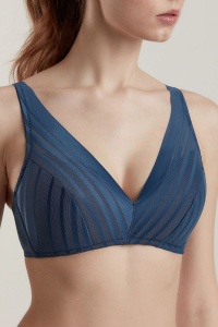 Sutien triunghiular, cu burete și fără arcuri, Conte Sport Glam RB7129 - Img 2