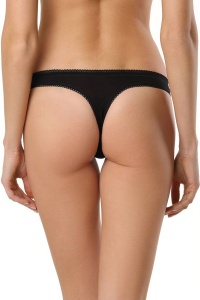 Chiloți pentru femei „string” din bumbac, Conte Ultra Soft LST 795 - Img 3