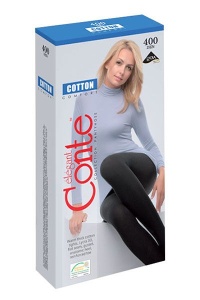 Ciorap Gros de Bumbac cu 3D Lycra Cotton 400 Den - Img 4
