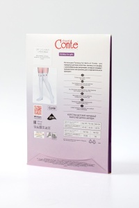 Ciorapi copii cu imitație jambiere și model pisică, Conte Kids Cat - Img 4