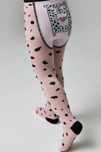 Ciorapi subțiri din bumbac cu model leopard, Conte Kids Tip-Top 580 - Img 9