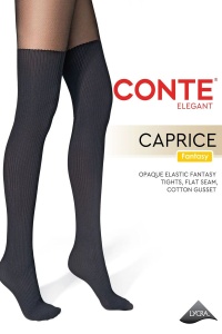 Dresuri cu imitație jambiere nervurate, Conte Fantasy Caprice