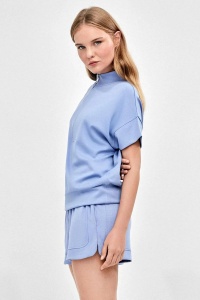 Pantaloni scurți sport cu dublu efect soft touch, Gisela 2/70018 - Img 4