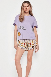 Set pijama din bumbac Smiley, 2 piese, Gisela 2/20039