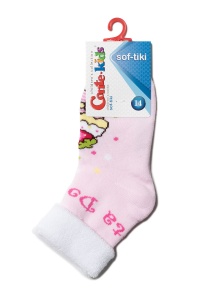 Șosete copii flaușate cu model Dolce, Conte Kids Sof-Tiki 245 - Img 5