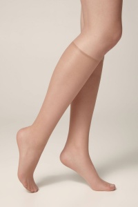 Șosete damă, lungi 3/4, Lycra, Conte Summer 8 Den (2 perechi) - Img 3