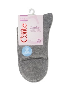 Șosete groase din vâscoză cu angora, Conte Elegant Comfort 000 - Img 4