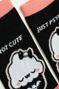 Șosete haioase din bumbac, cu model "Not Cute", Conte Happy 358 - Img 4