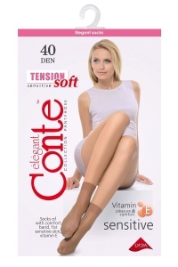 Șosete Scurte 1/2 Damă Lycra, Tension Soft 40 Den - Img 5