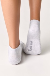 Șosete sport scurte (anclets) pentru copii, din bumbac, Conte Kids Active 484 - Img 15