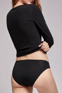 Bluză cu mânecă lungă din bumbac organic EKO, Gisela 1/0129 - Img 6