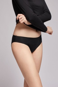 Chilot basic cu talie medie din bumbac organic EKO, Gisela 1/0224 - Img 3