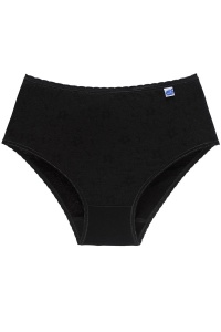 Chiloți cu țesătură jacquard și bumbac elastic, Snelly E563 - Img 2